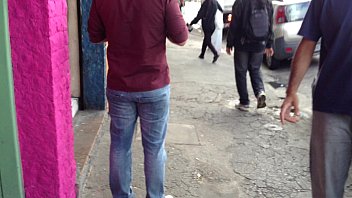 Girls show her ass in Lapa/Sao paulo